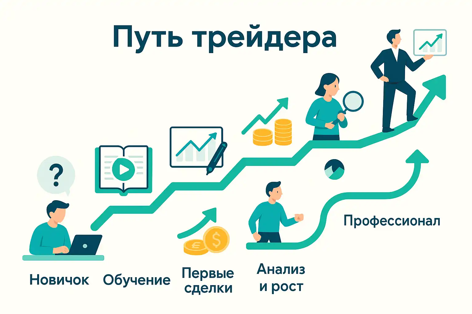 Схема развития трейдера